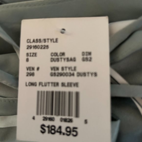 Formal Dress Dusty Sage - Picture 12 of 16